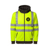 Leo Hi-Vis Zip Hoodie – SS02 - Work Wear Choice