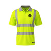 Hi-Vis Short Sleeve Polo Shirt – Lightweight Reflective Safety Workwear - Work Wear Choice
