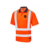 Leo P01 Hi-Vis Polo Shirt – Durable & Breathable Safety Work Polo - Work Wear Choice
