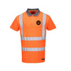 Portwest RT22 Orange Hi-Vis Polo Shirt – Rail Industry Standard Work Polo - Work Wear Choice