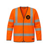 Personalised Long Sleeve Hi-Vis Vest - Work Wear Choice