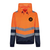 Regatta Pro Hi-Vis Overhead Hoodie TRF663 – Class 3 Safety Work Hoody - Work Wear Choice