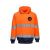 Portwest B316 Two-Tone Hi-Vis Pullover Hoodie – Class 3 Safety Hoody - Work Wear Choice