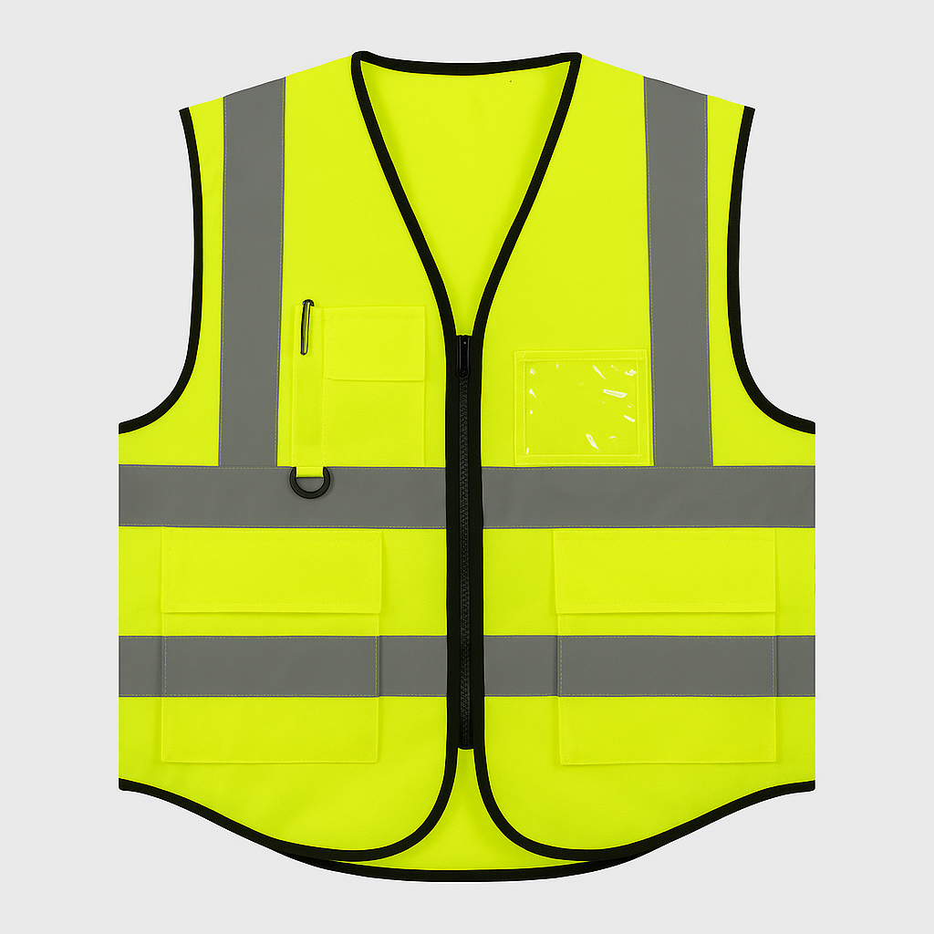 Premium Hi Vis Vest with Pockets - Work Wear Choice