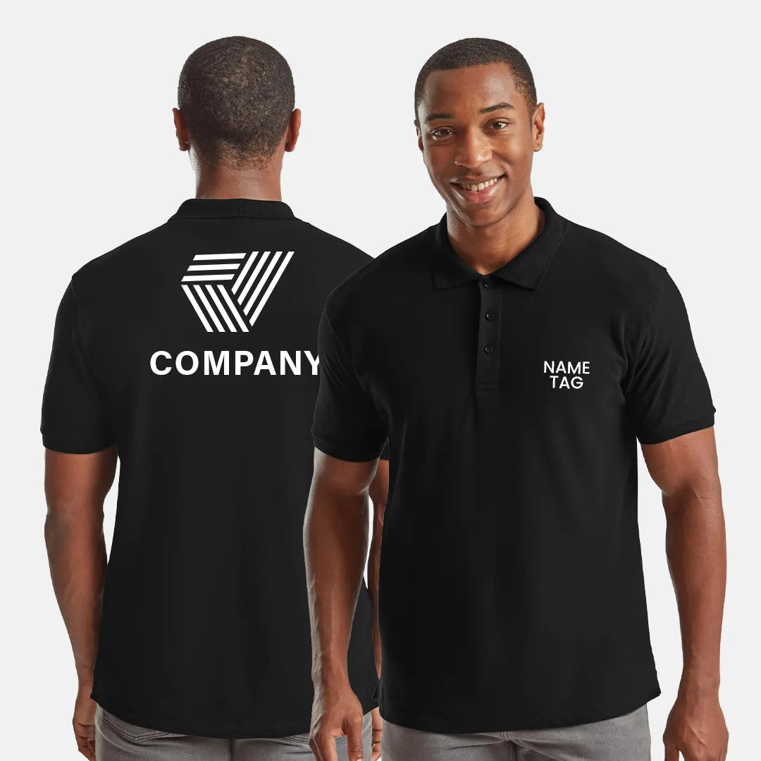 Premium Cotton Polo Shirt – 180 GSM Adult Classic Fit - Work Wear Choice