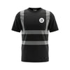 Black Hi Vis Tee Shirt - Work Wear Choice