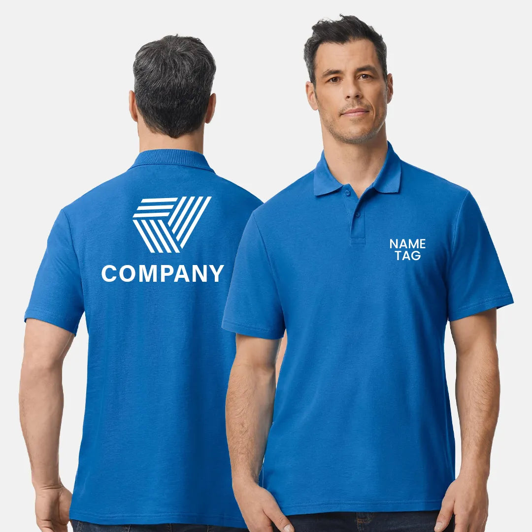 Softstyle 170 GSM Polo Shirt – Adult Classic Cotton Fit - Work Wear Choice