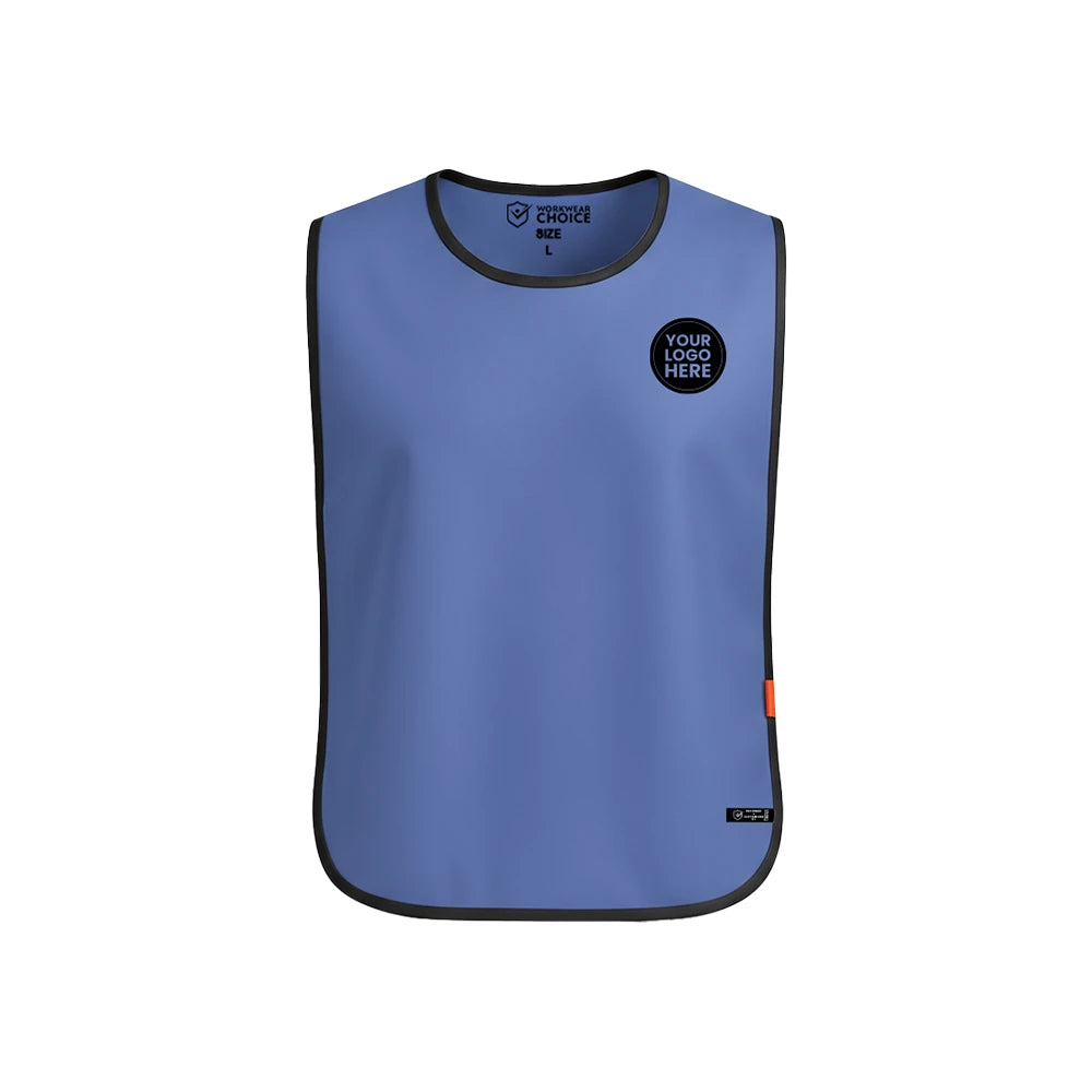 Royal Blue Overhead Tabard Bib – Identification Vest - Work Wear Choice