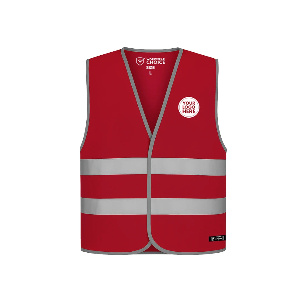 Children’s Personalised Hi-Vis Vest with Logo - Work Wear Choice