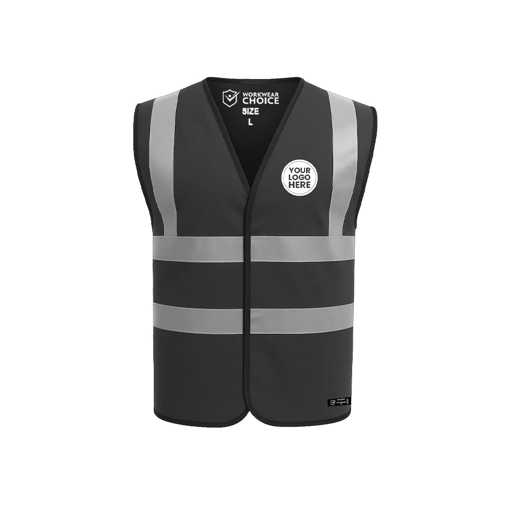 Personalised Premium Hi-Vis Vest – Leo W05 - Work Wear Choice
