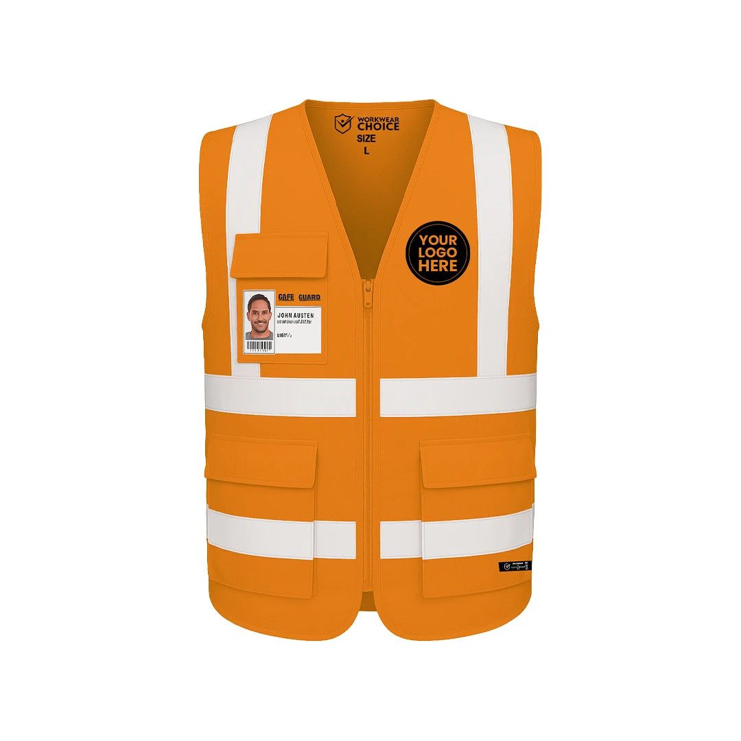 Personalised Heavy Duty Hi-Vis Vest - Work Wear Choice