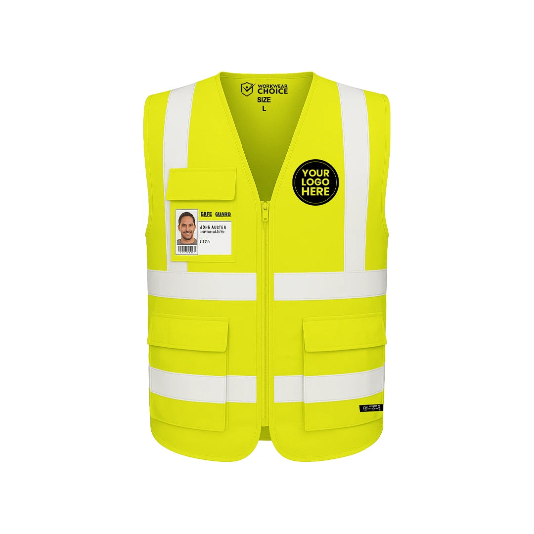 Personalised Heavy Duty Hi-Vis Vest - Work Wear Choice