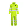 Hi-Vis 2 Piece Rain Suit – Waterproof Jacket & Trousers Set - Work Wear Choice