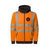 Leo Hi-Vis Zip Hoodie – SS02 - Work Wear Choice