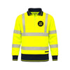 Hi Vis Quarter Zip Sweatshirt – Reflective Safety Workwear - Work Wear Choice