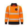 Hi Vis Quarter Zip Sweatshirt – Reflective Safety Workwear - Work Wear Choice