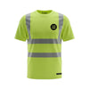 Personalised Hi-Vis Short Sleeve T-Shirt – Uneek UC810 Custom Safety Workwear - Work Wear Choice
