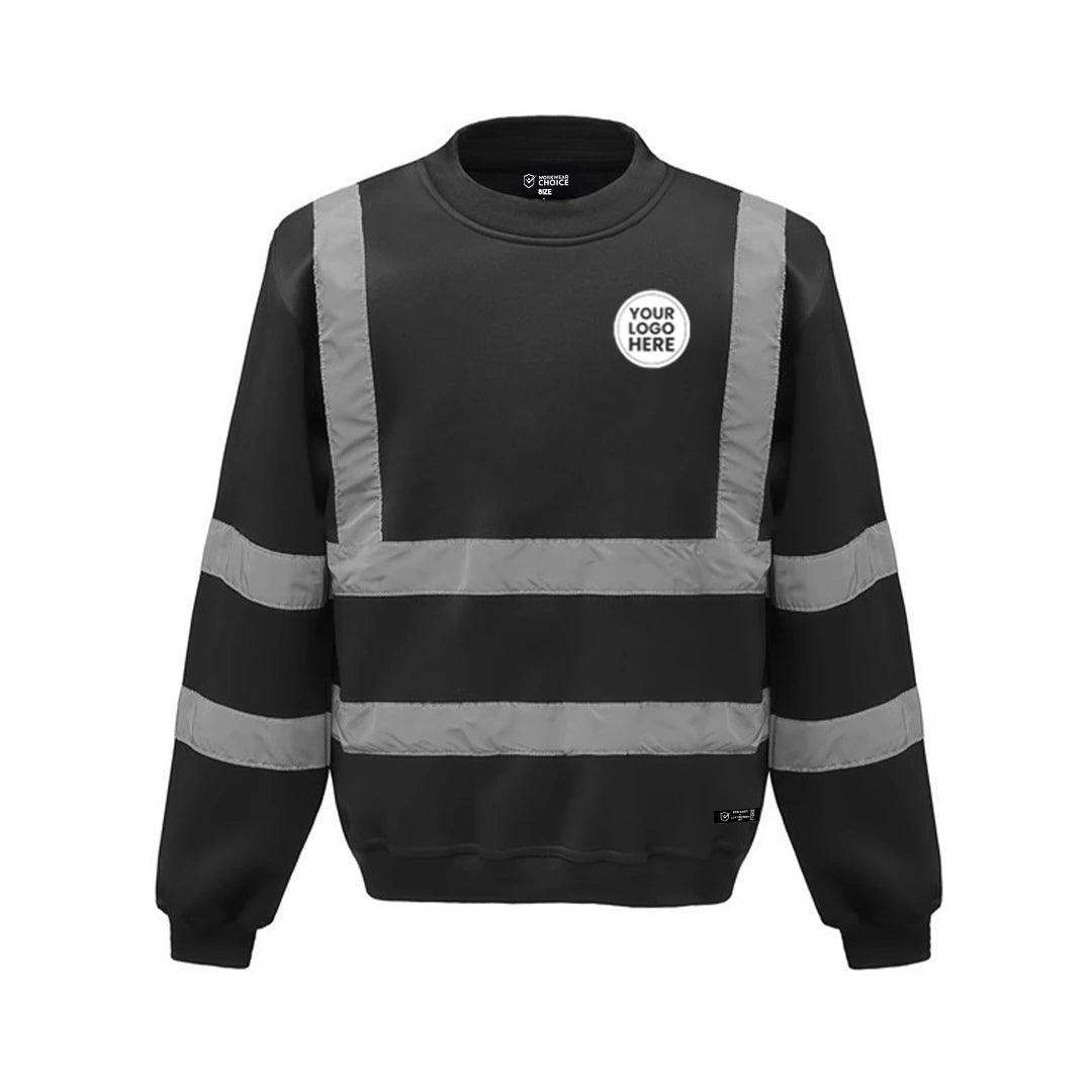 Yoko HVJ510 Hi-Vis Sweatshirt – Class 3 Safety Workwear - Work Wear Choice