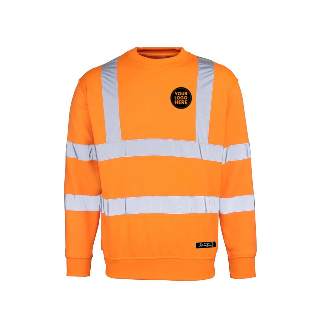 Yoko HVJ510 Hi-Vis Sweatshirt – Class 3 Safety Workwear - Work Wear Choice