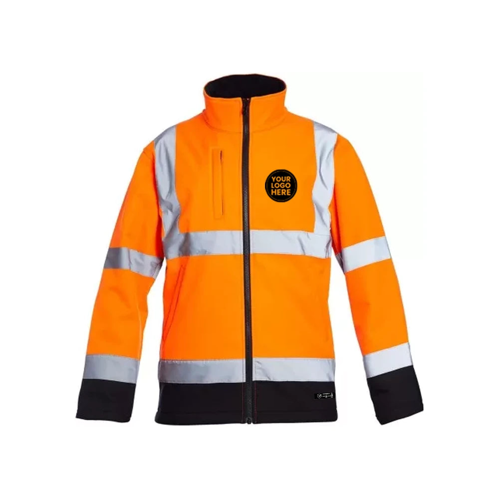 Blackrock Hi Vis Two-Tone Softshell Jacket - Work Wear Choice