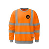 Hi Vis Sweatshirt Class 3 – Reflective Safety Workwear - Work Wear Choice