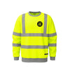 Hi Vis Sweatshirt Class 3 – Reflective Safety Workwear - Work Wear Choice