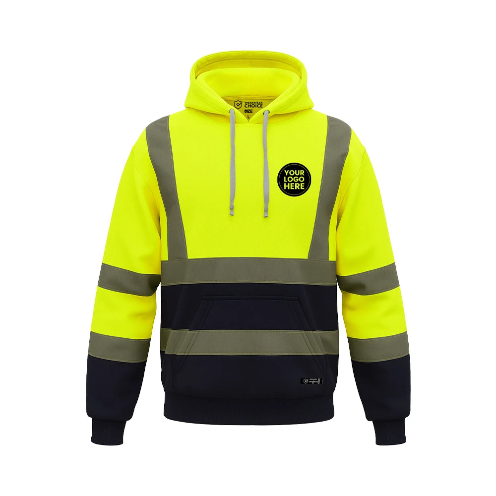 Yoko HVK05 Pull-Over Hi-Vis Hoodie - Work Wear Choice