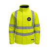 Pulsar P706 Ladies Yellow Hi-Vis Softshell Jacket - Work Wear Choice