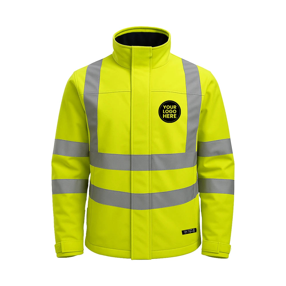 Pulsar P706 Ladies Yellow Hi-Vis Softshell Jacket - Work Wear Choice