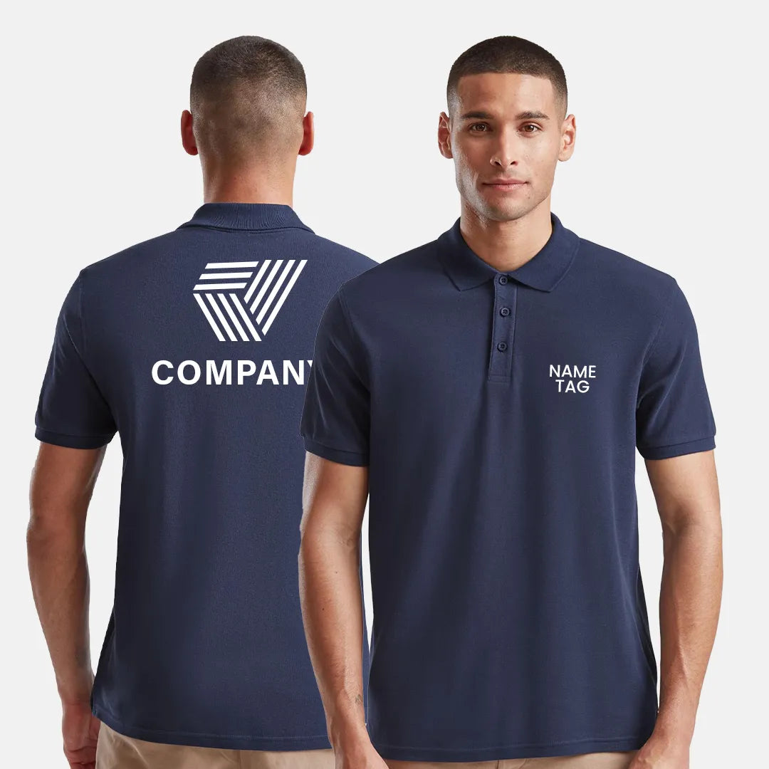 Premium Cotton Polo Shirt – 180 GSM Adult Classic Fit - Work Wear Choice