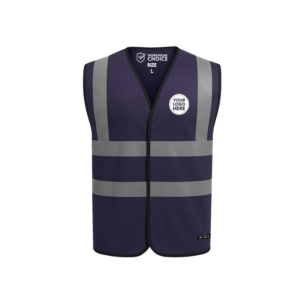 Personalised Premium Hi-Vis Vest – Leo W05 - Work Wear Choice