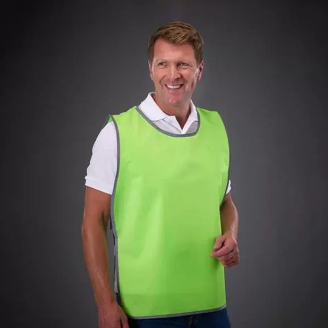 Programme Seller Printed Tabard – Hi-Vis Over Bib for Events - Work Wear Choice