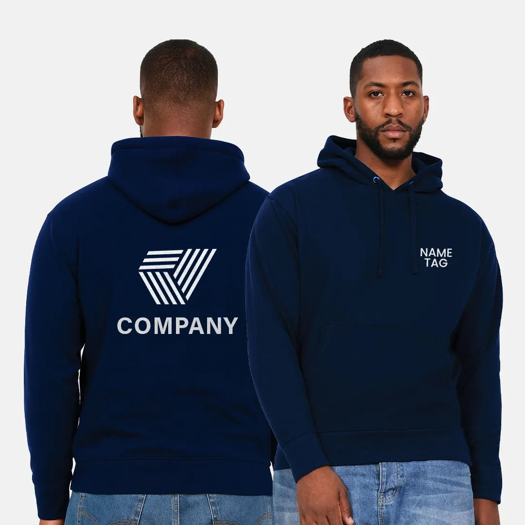 Premium Ringspun Blended Hoodie – 280 GSM Adult Sweatshirt - Work Wear Choice