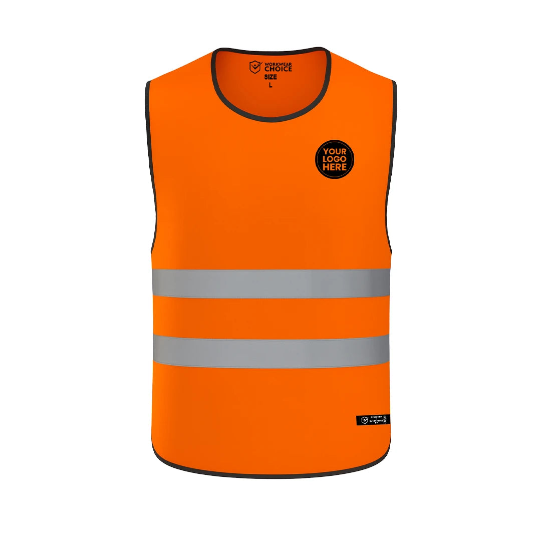 Personalised Hi-Vis Overhead Bib Tabard - Work Wear Choice
