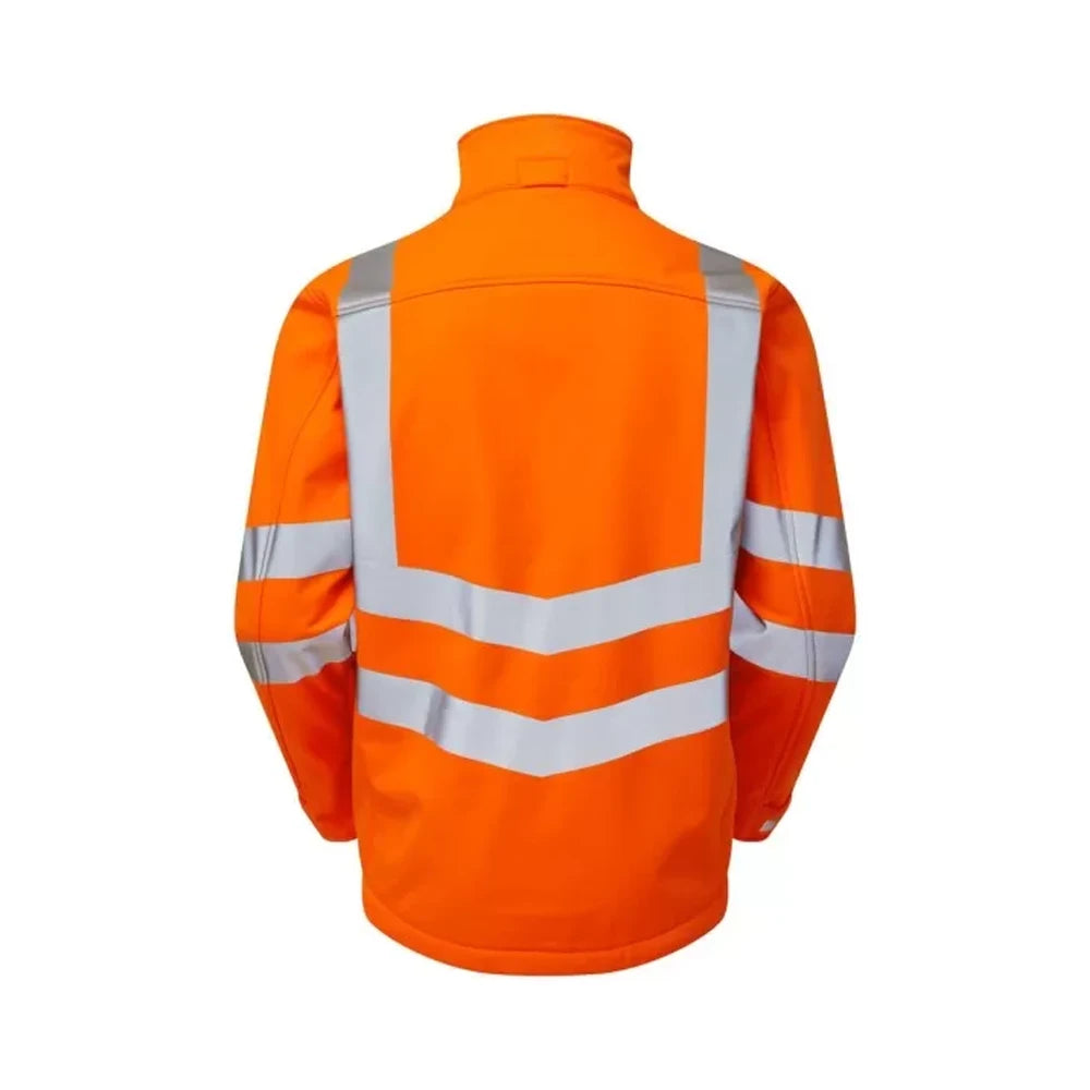 Pulsarail Orange Hi Vis Softshell Jacket – PR535 - Work Wear Choice