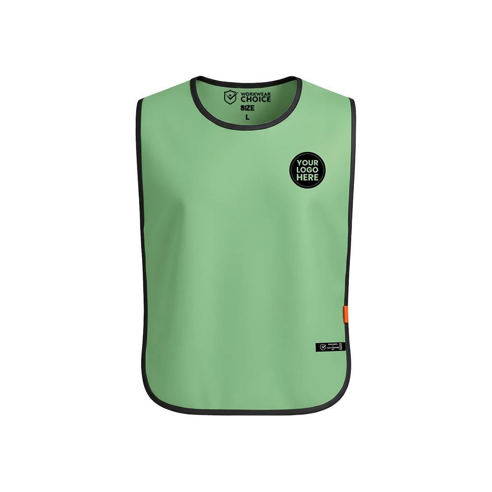 Paramedic Green Overhead Tabard Bib – Identification Vest - Work Wear Choice