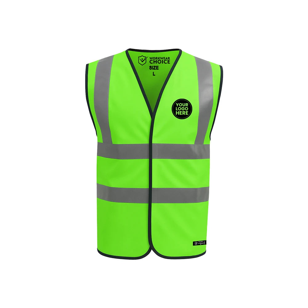 Personalised Premium Hi-Vis Vest – Leo W05 - Work Wear Choice