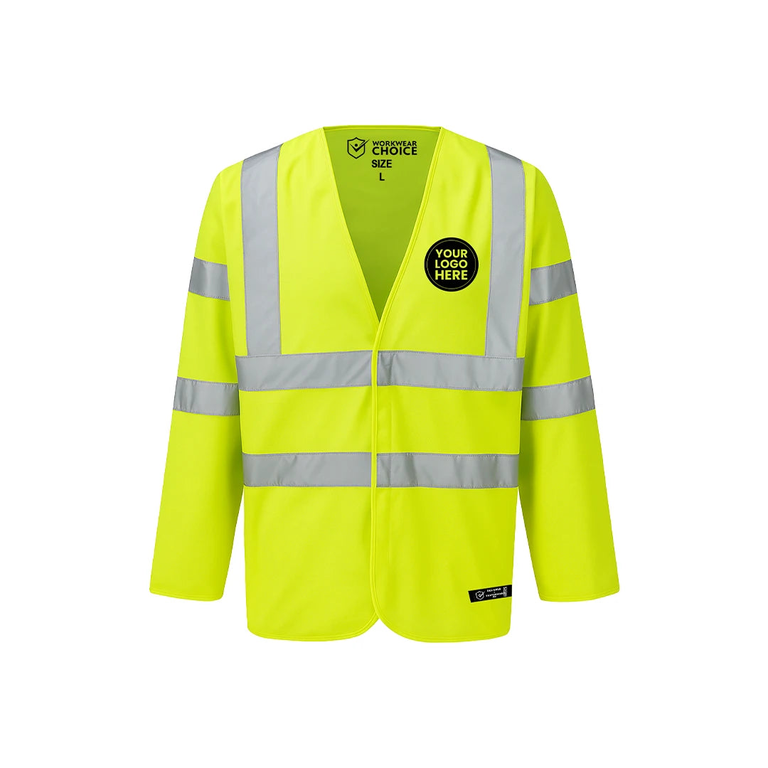 Personalised Flame Retardant Hi-Vis Vest - Work Wear Choice
