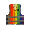 Personalised Rainbow Hi-Vis Vest – Pride Style - Work Wear Choice