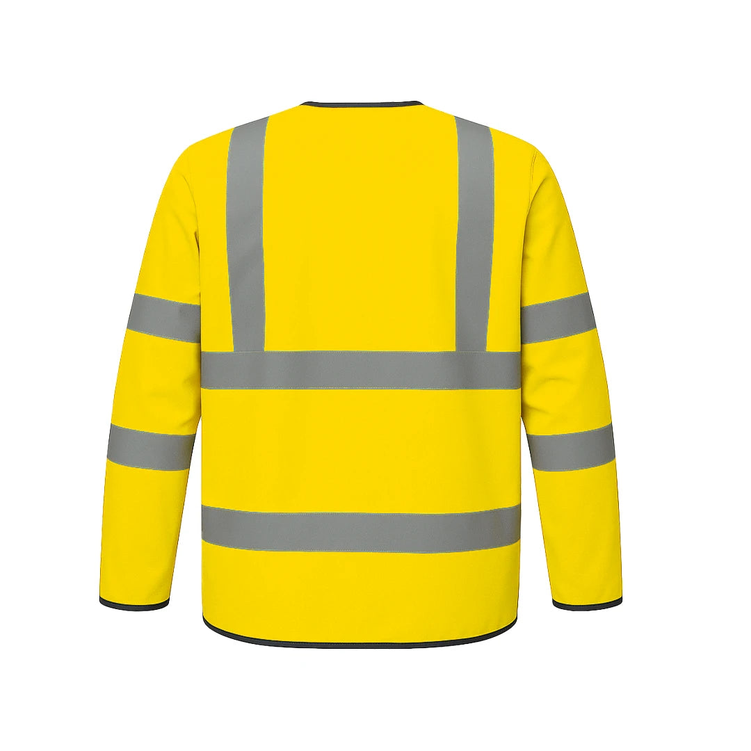 Personalised Long Sleeve Hi-Vis Vest - Work Wear Choice