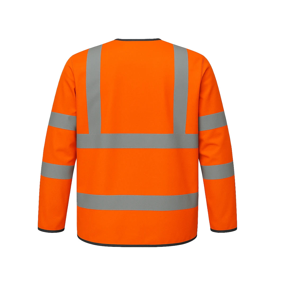 Personalised Long Sleeve Hi-Vis Vest - Work Wear Choice