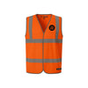 Personalised Premium Hi-Vis Vest – Leo W01 - Work Wear Choice