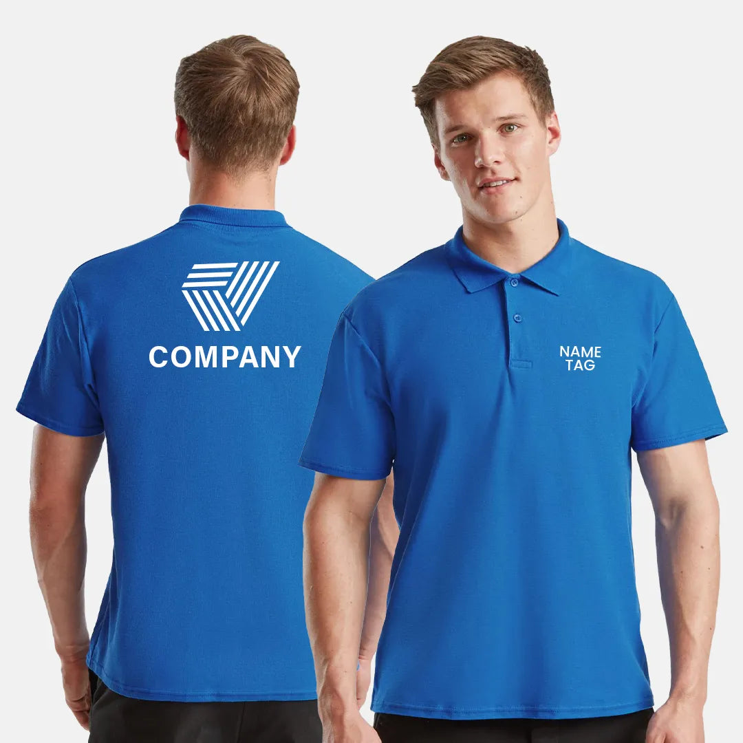 Premium 185 GSM Cotton Polo – Classic Adult Style - Work Wear Choice