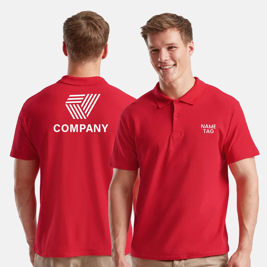 Premium 185 GSM Cotton Polo – Classic Adult Style - Work Wear Choice