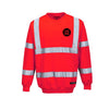 Portwest B303 Hi-Vis Sweatshirt – Class 3 Safety Workwear - Work Wear Choice