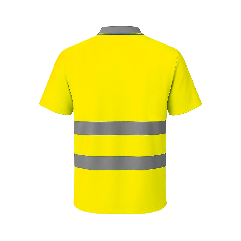 Portwest S171 Hi-Vis Cotton Comfort Polo Shirt – Breathable & Durable Safety Polo - Work Wear Choice