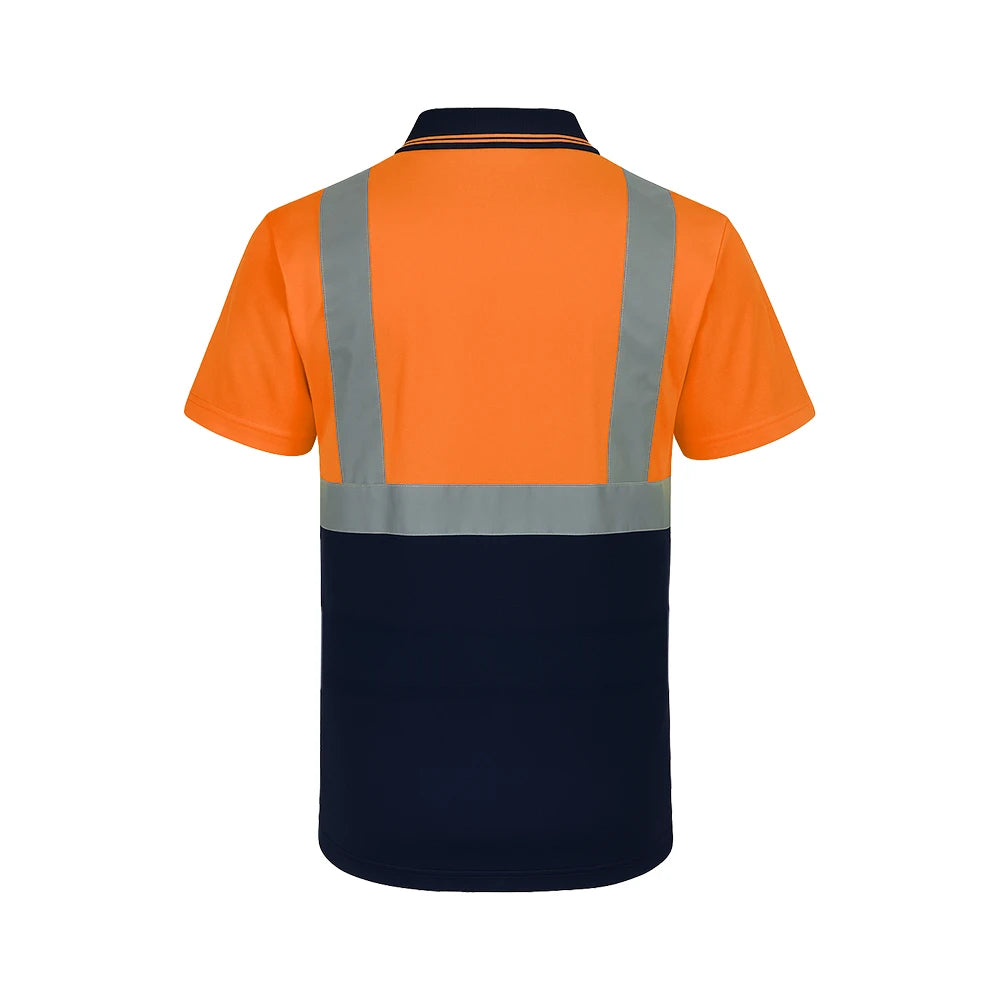 Portwest S479 Two-Tone Hi-Vis Polo Shirt – Breathable Safety Work Polo - Work Wear Choice