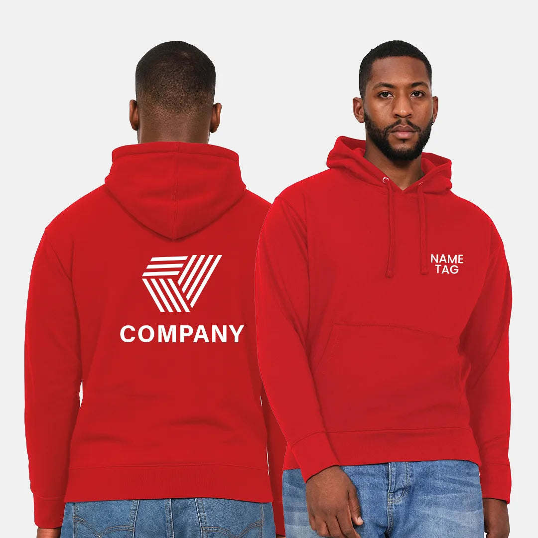 Premium Ringspun Blended Hoodie – 280 GSM Adult Sweatshirt - Work Wear Choice