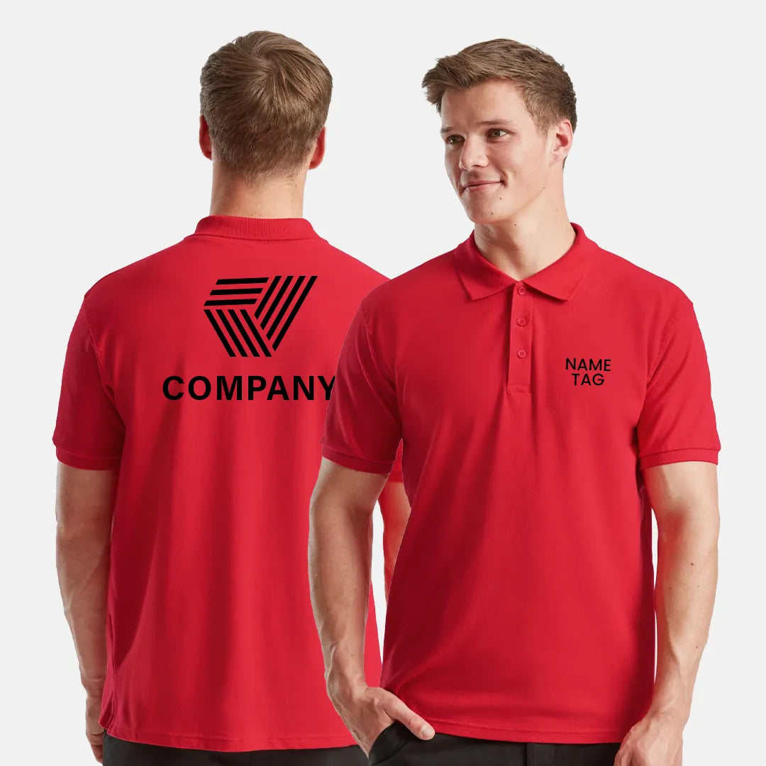 Premium Cotton Polo Shirt – 180 GSM Adult Classic Fit - Work Wear Choice