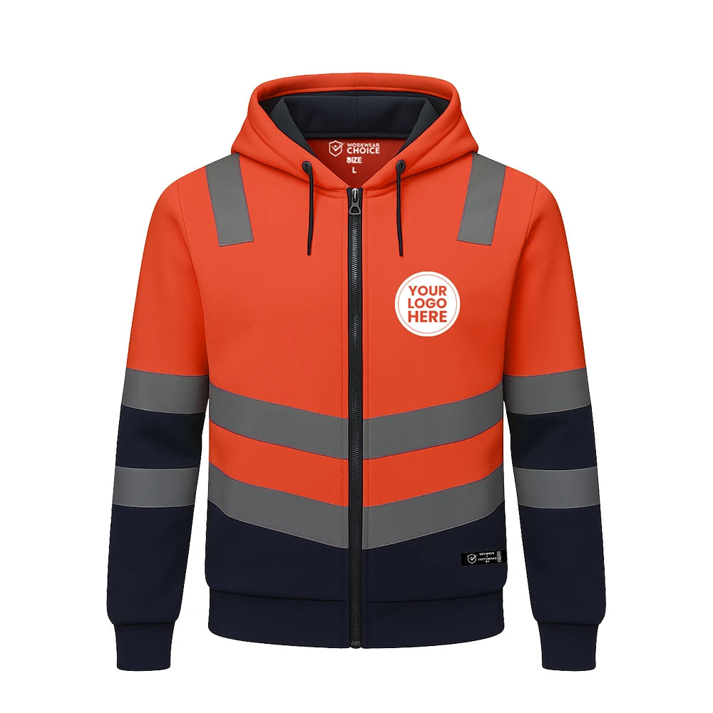 Regatta Pro Hi-Vis Full Zip Hoodie – TRF625 - Work Wear Choice
